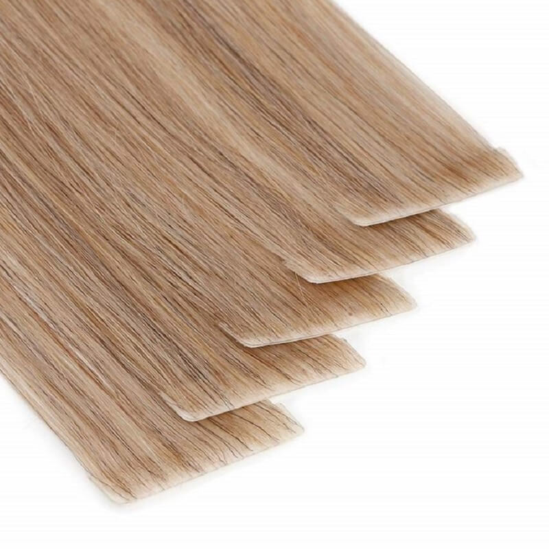 Invisible Tape Extensions | Double - Drawn 18” | 20 - Pack - By Laura Mayers