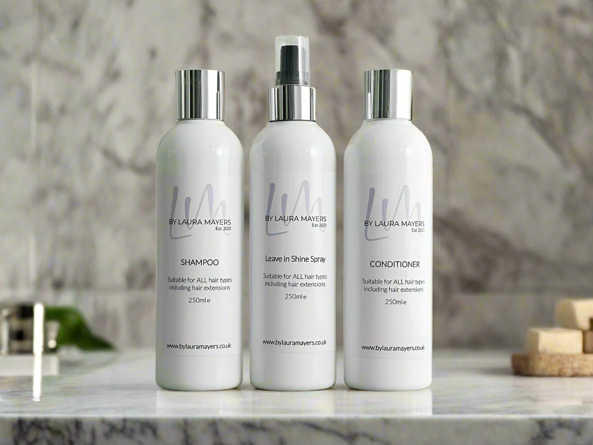 Healthy Hair Set by Laura Mayers | Shampoo, Condition & Shine - By Laura Mayers
