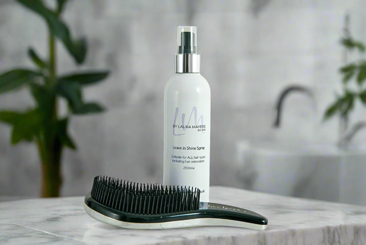 Healthy Hair Set by Laura Mayers | Shine & Brush Hair Care Kit - By Laura Mayers