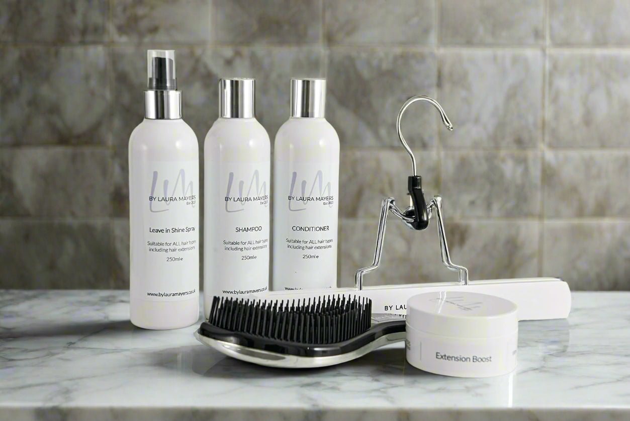 Healthy Hair Set & Hanger by Laura Mayers | Complete Hair Care Solution - By Laura Mayers