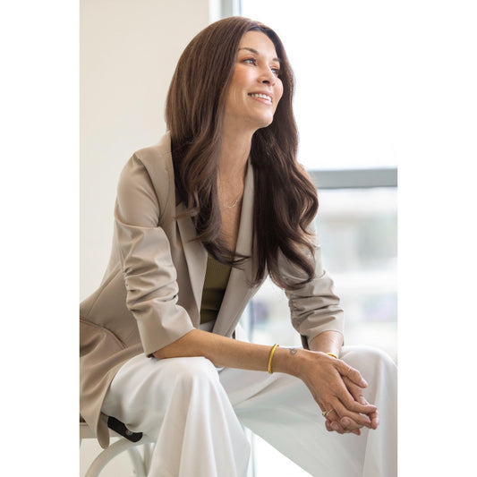 EasiPart Medium 18" | Human Hair Topper by Jon Renau - By Laura Mayers