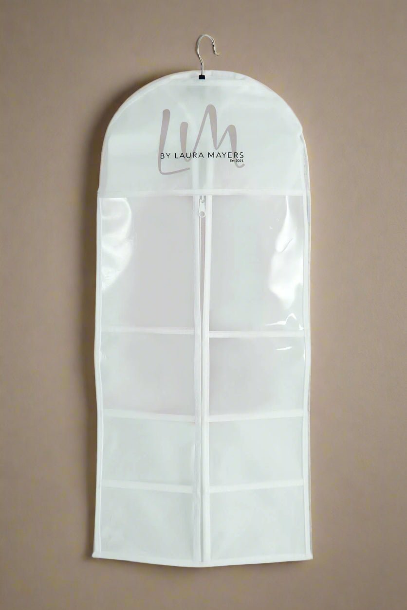 Exclusive Hair Extension Hanger & Cover by Laura Mayers | Organized Hair Care - By Laura Mayers