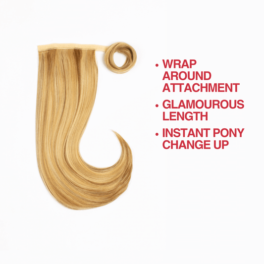 20" Bounce Wrap Ponytail | High - Volume Hair - By Laura Mayers
