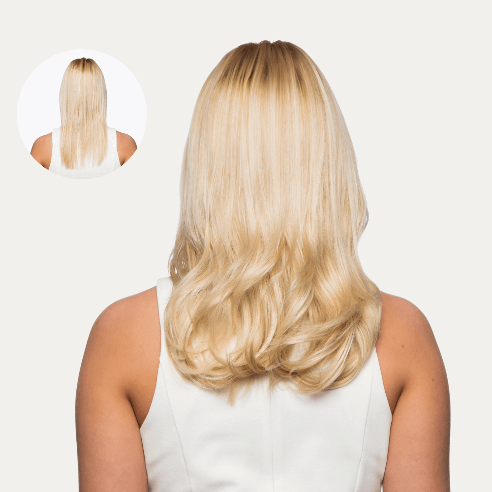 16″ One Piece Flicky Clip - in Hair Extension | Stylish Volume Boost - By Laura Mayers