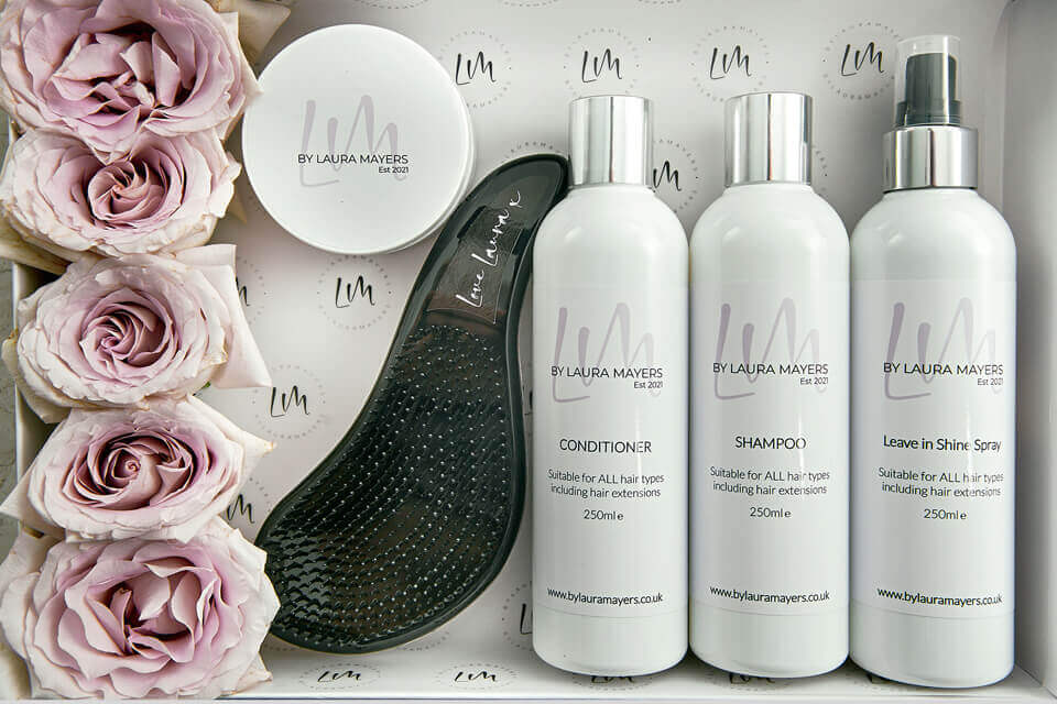 Healthy Hair Set by Laura Mayers | Brush & Boost Hair Care Kit - By Laura Mayers