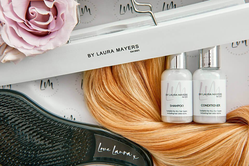 Healthy Hair Set by Laura Mayers | Brush & Boost Hair Care Kit - By Laura Mayers