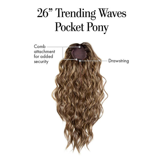 26" Trending Waves Pocket Pony by Kim Kimble - By Laura Mayers