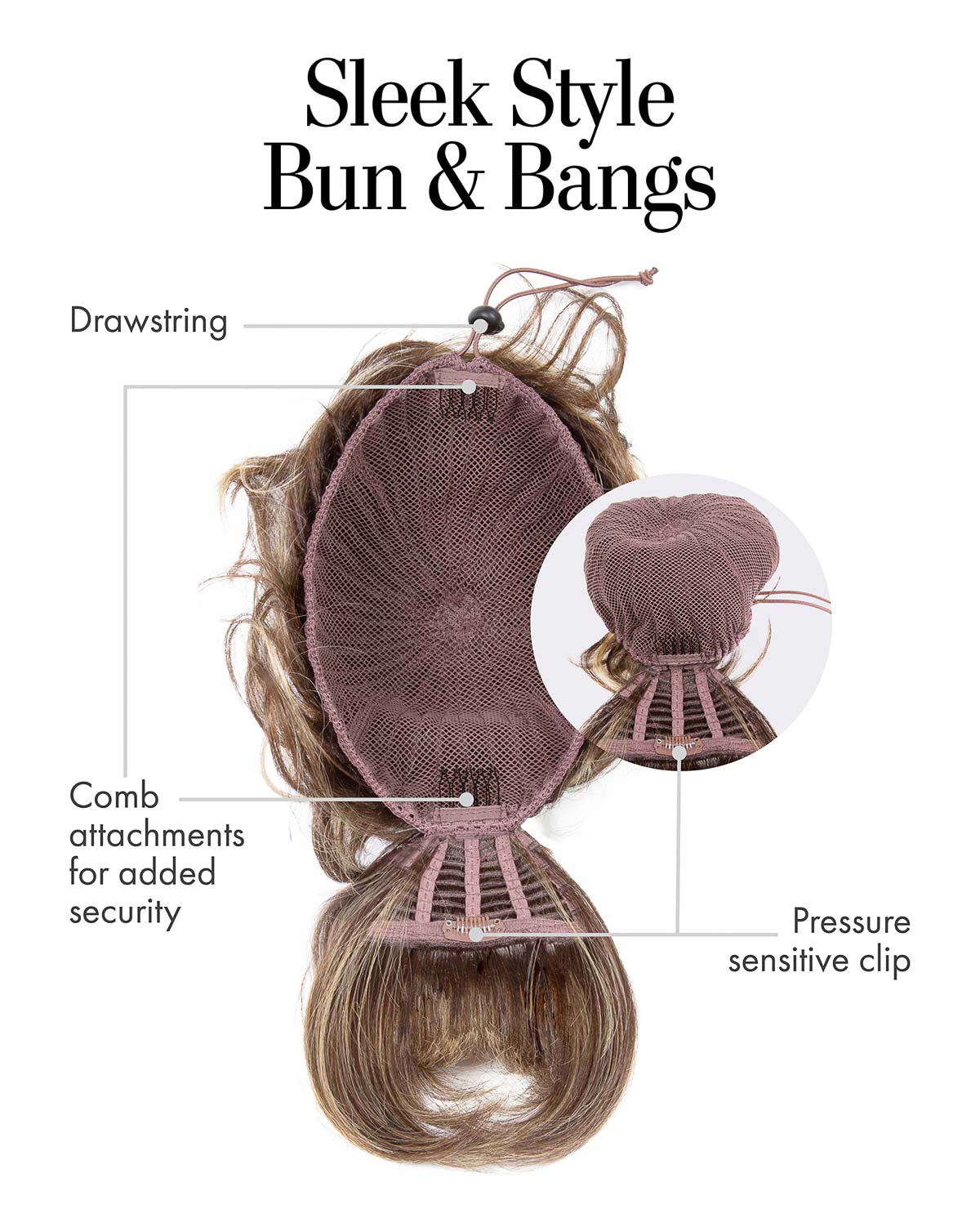 Sleek Style Bun & Bangs - By Laura Mayers
