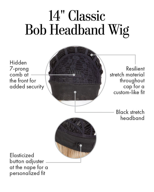 Classic Bob Headband Wig - By Laura Mayers