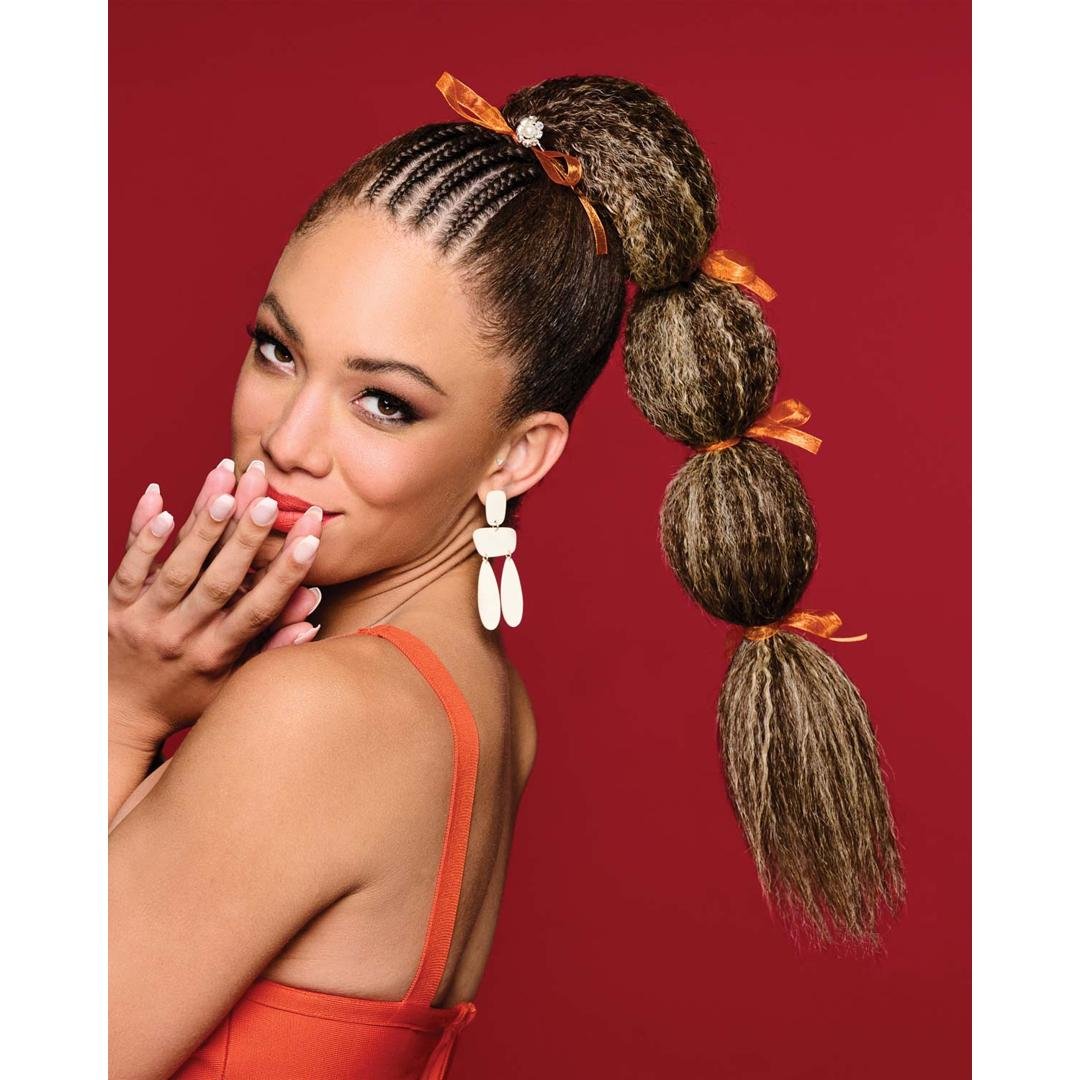 21" Crimped Pocket Pony Hairpiece Kim Kimble - By Laura Mayers