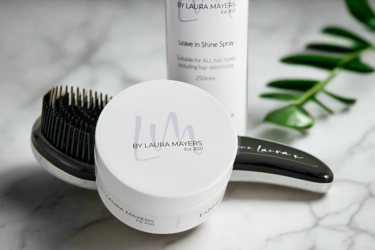 Healthy Hair Set by Laura Mayers | Brush & Boost Hair Care Kit - By Laura Mayers