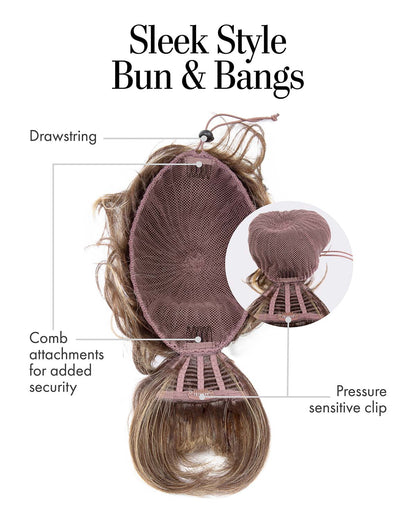 Sleek Style Bun & Bangs - By Laura Mayers