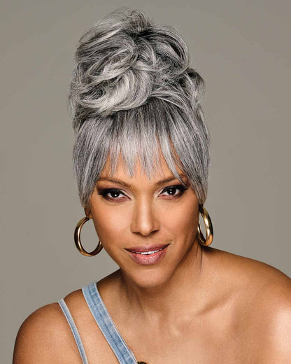 Sleek Style Bun & Bangs - By Laura Mayers
