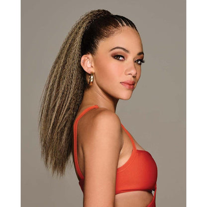 21" Crimped Pocket Pony Hairpiece Kim Kimble - By Laura Mayers
