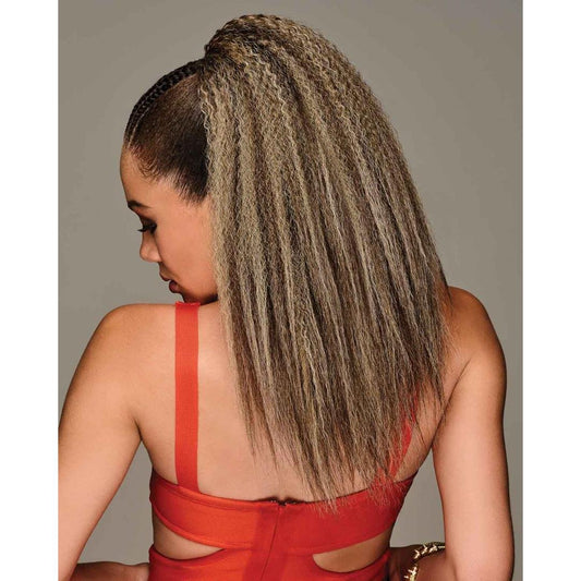 21" Crimped Pocket Pony Hairpiece Kim Kimble - By Laura Mayers