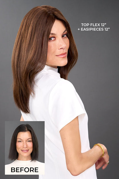 Top Flex | Human Hair Topper by Jon Renau - By Laura Mayers