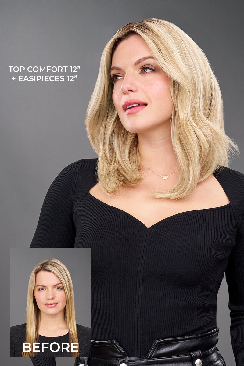 Top Comfort | Human Hair Topper by Jon Renau - By Laura Mayers